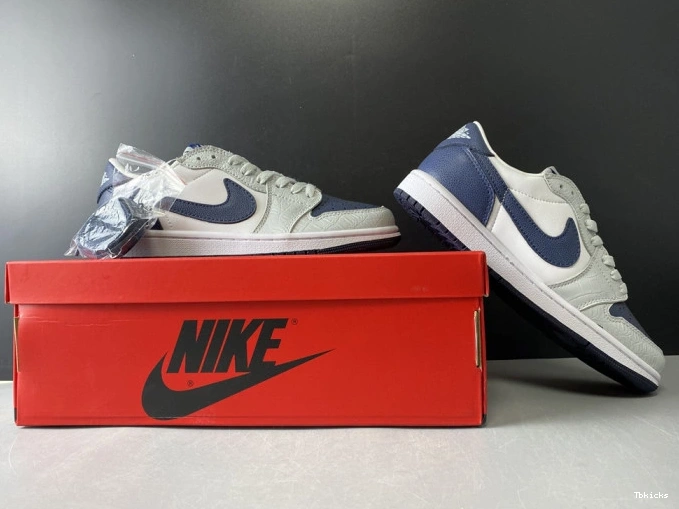 Cheap TBK Navy Grey CW8576-200 Air Jordan Blue 1 0826